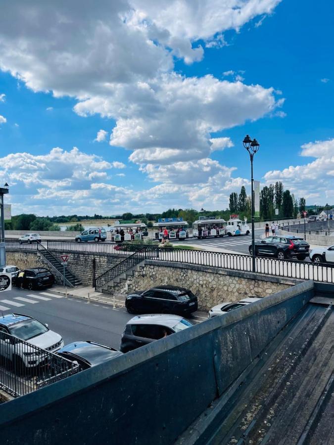 Splendid Apartment At The Foot Of The Castle Of Amboise - View Of The Loir Екстериор снимка